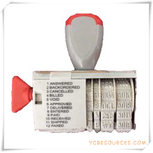 Date and Text Roller Stamp for Promotional Gifts (OI36014)